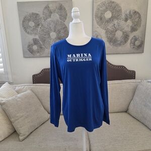 Patagonia Performance Outrigger Long Sleeve Rash Guard Sz XL